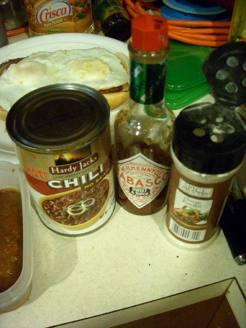 Never eat something out of a can without modifications